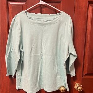 Croft & Barrows Women's Light Blue Top